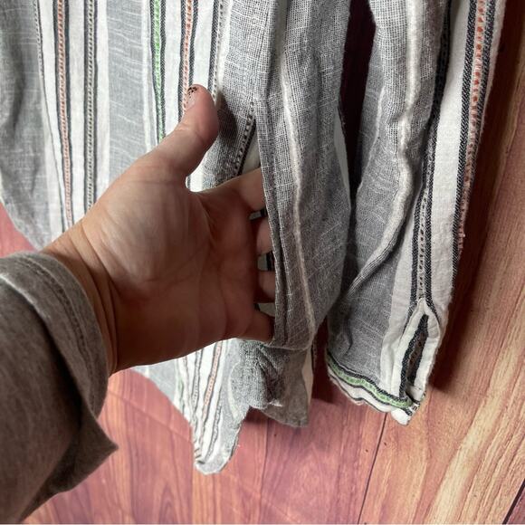 Soft Surroundings 100% Cotton Embroidered Tunic Top - Picture 6 of 8